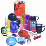 promotional products with logo, sample range