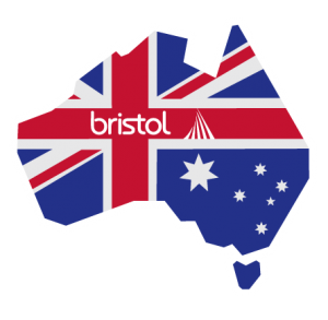 Bristol P AUS logo